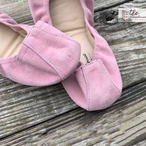 The Storehouse Flats - Blush Suede - Size 9